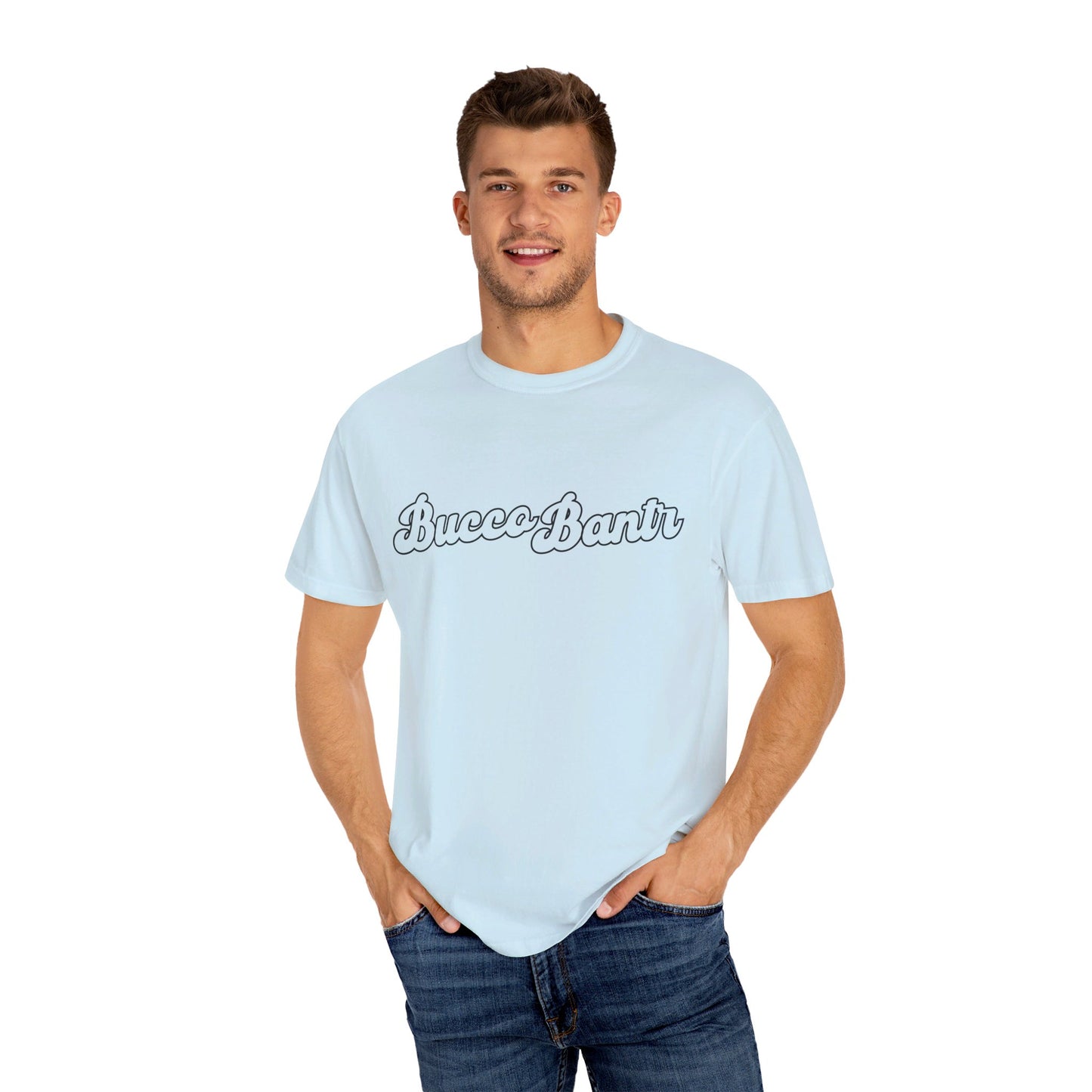 BB Script Unisex Garment-Dyed T-shirt