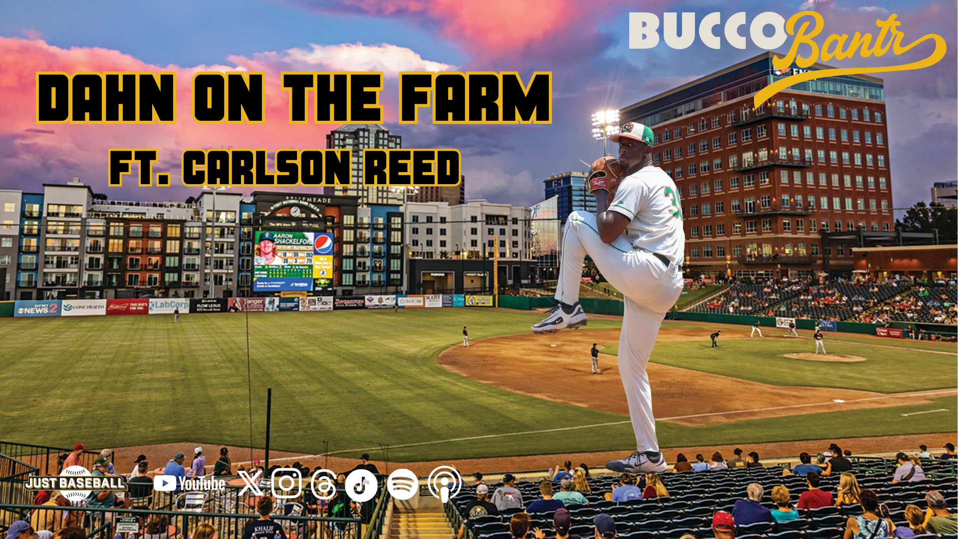 CARLSON REED JOINS THE SHOW!