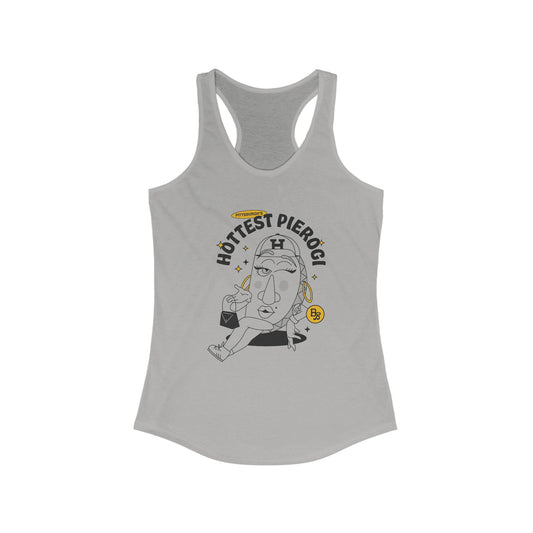 Pittsburgh's Hottest Pierogi Women's Ideal Racerback Tank