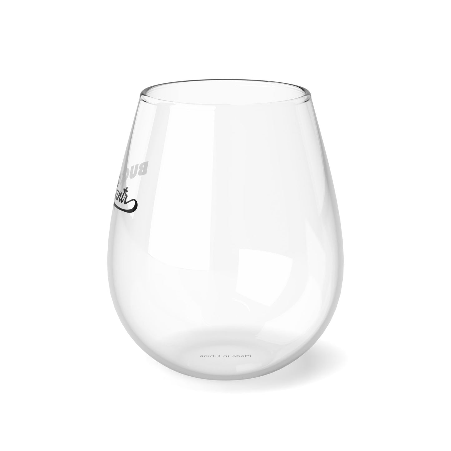 Bucco Bantr Stemless Wine Glass, 11.75oz