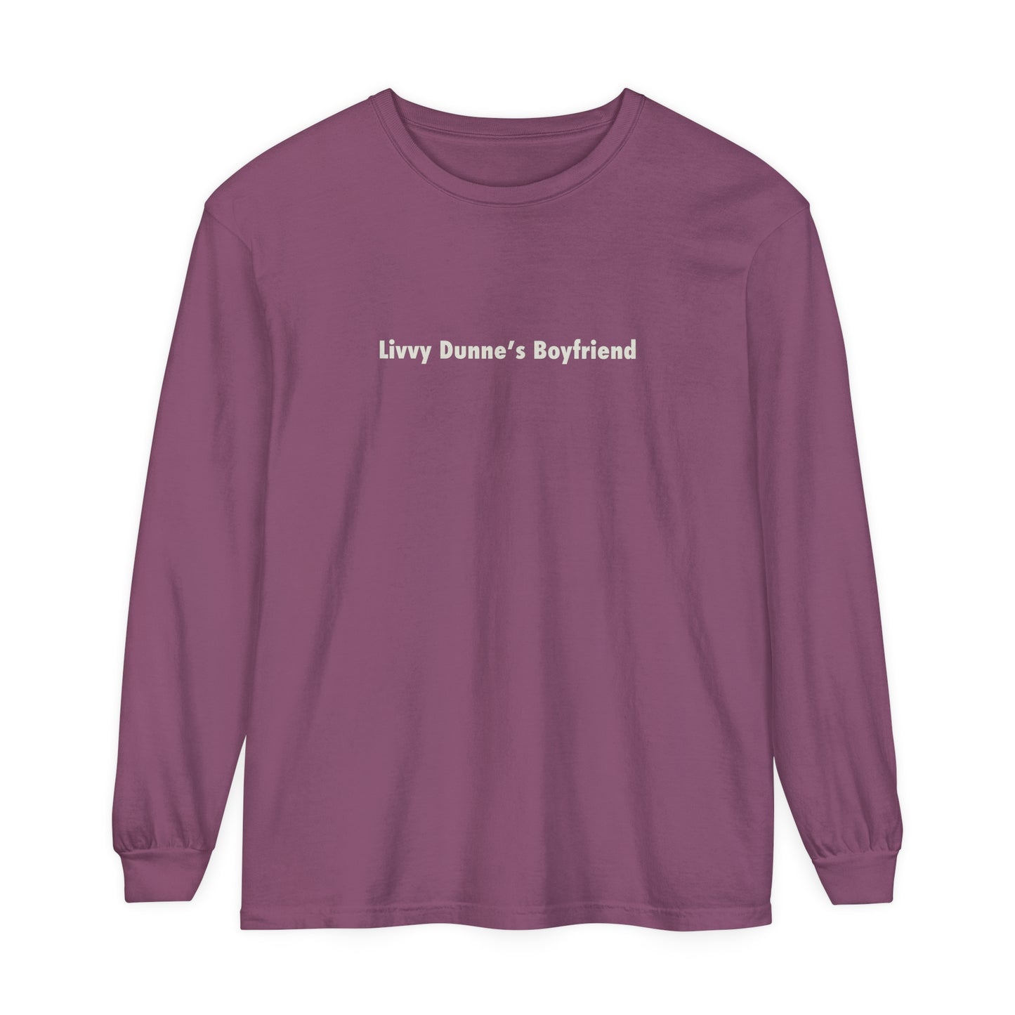 Unisex Garment-dyed Long Sleeve T-Shirt