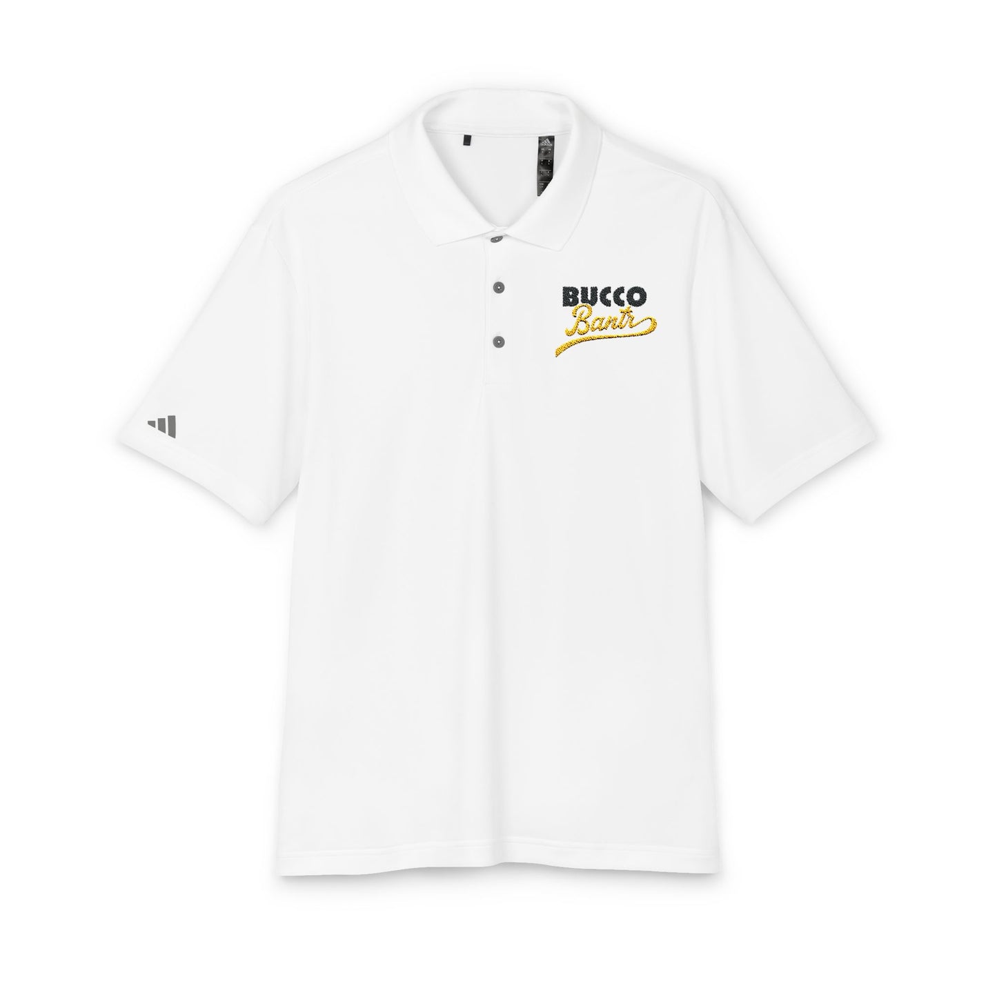 Embroidered Script adidas Unisex Performance Polo