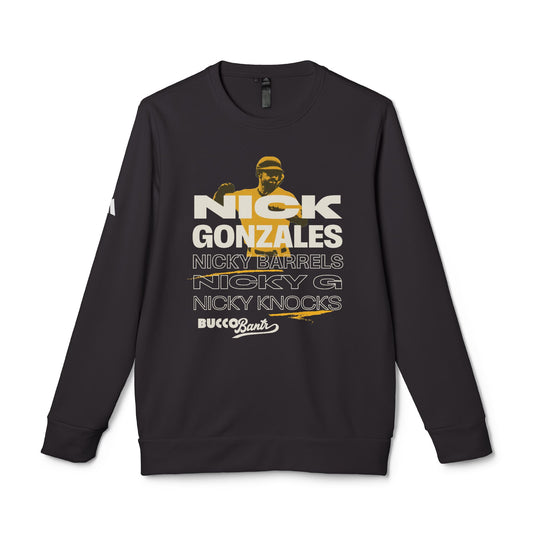 Nicky G "Nickname" adidas® Unisex Fleece Crewneck Sweatshirt