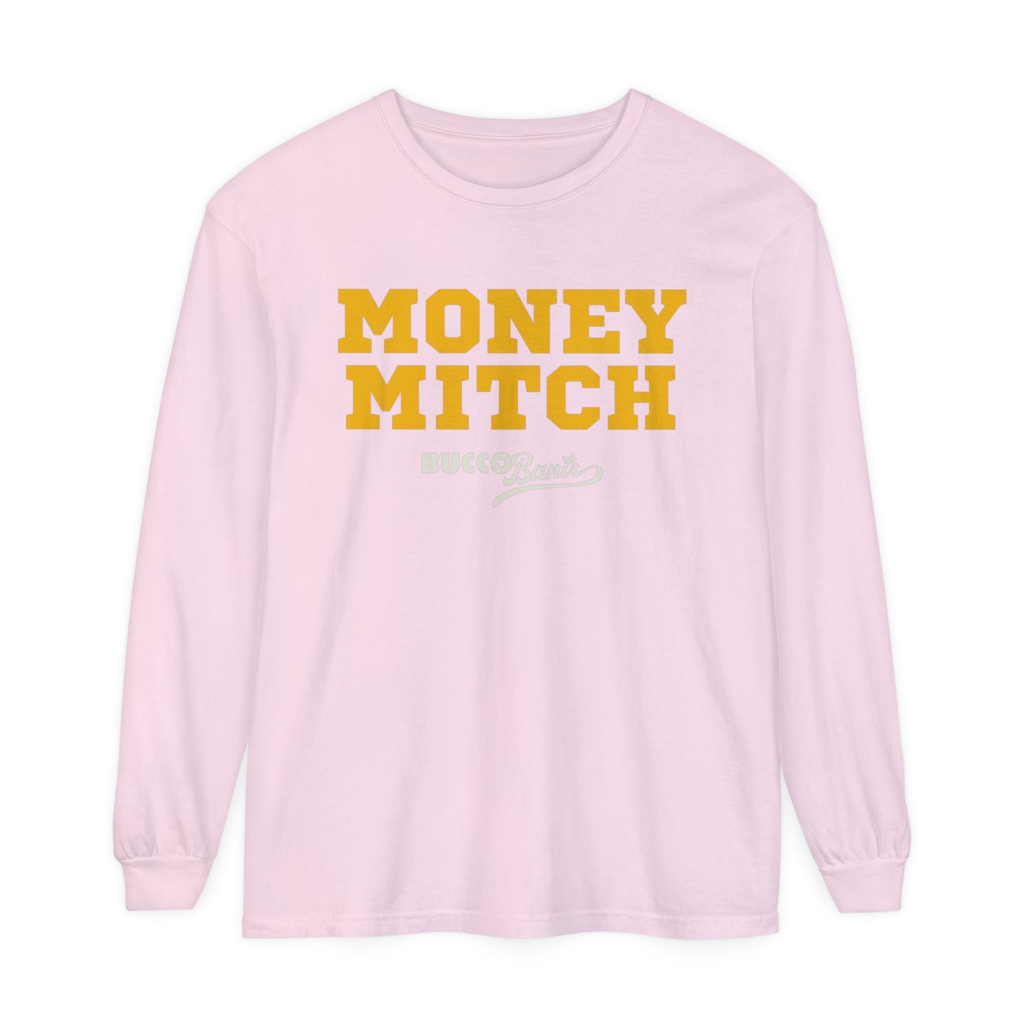 Money Mitch Unisex Garment-dyed Long Sleeve T-Shirt