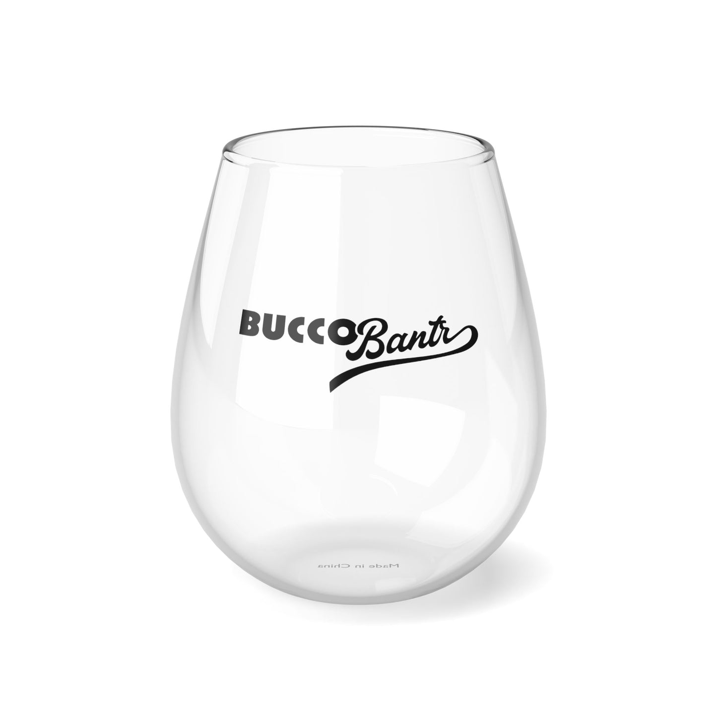 Bucco Bantr Stemless Wine Glass, 11.75oz