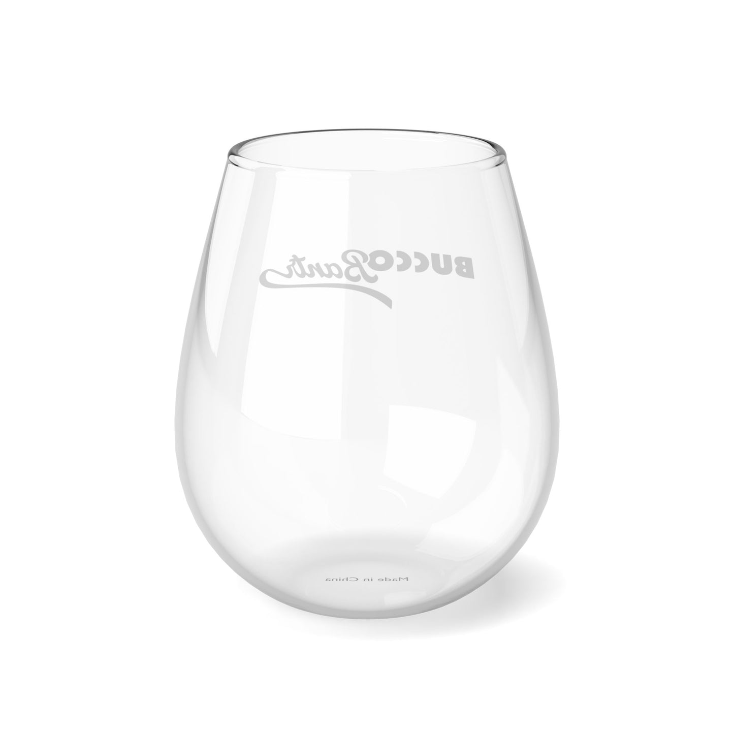 Bucco Bantr Stemless Wine Glass, 11.75oz