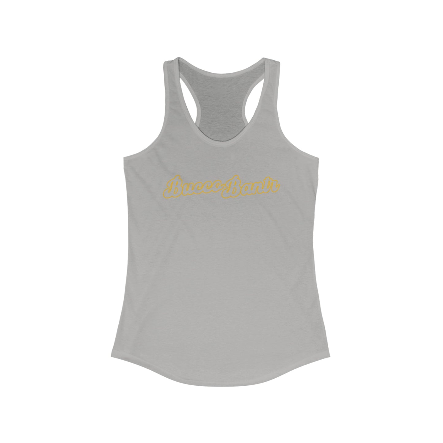 Bucco Bantr Script Women's Ideal Racerback Tank