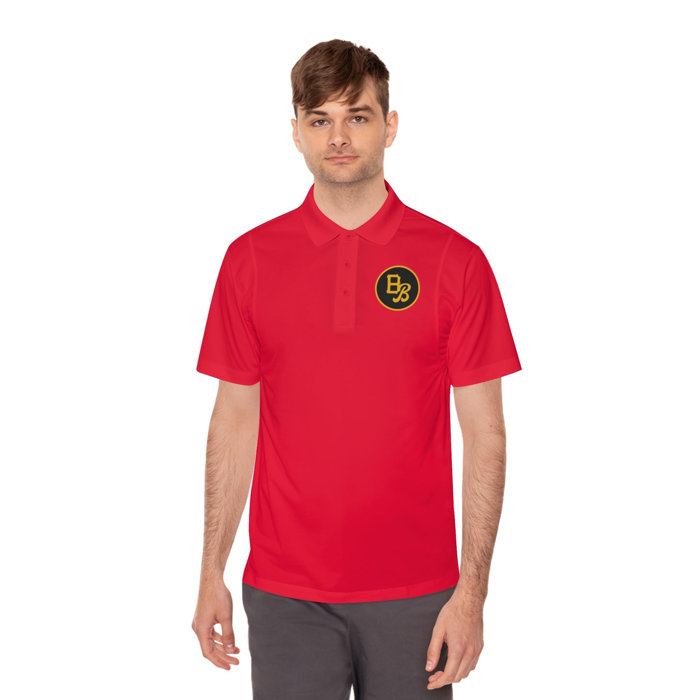 Bucco Bantr Secondary Logo Men's Sport Polo Shirt