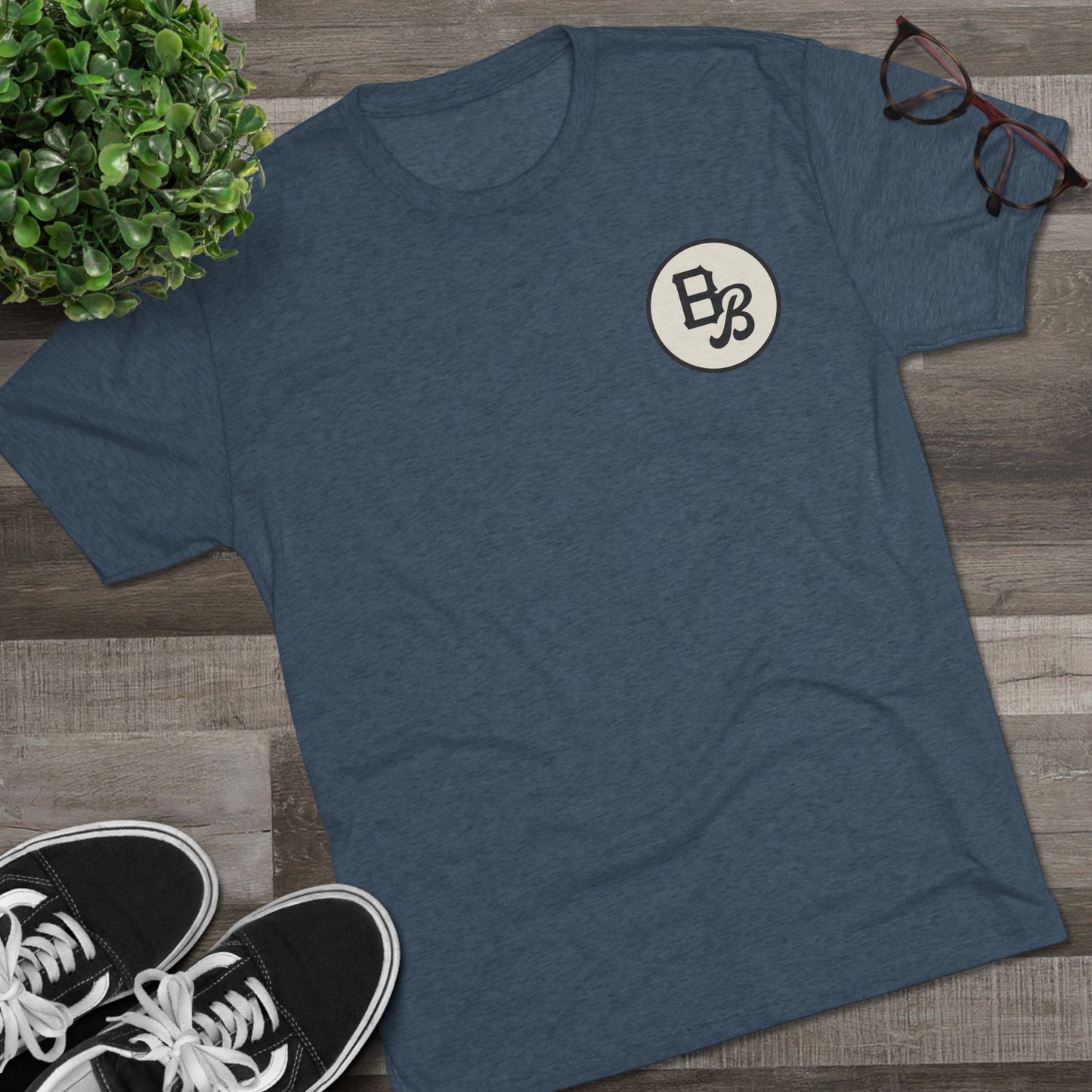 Bucco Bantr Secondary Logo Unisex Tri-Blend Crew Tee